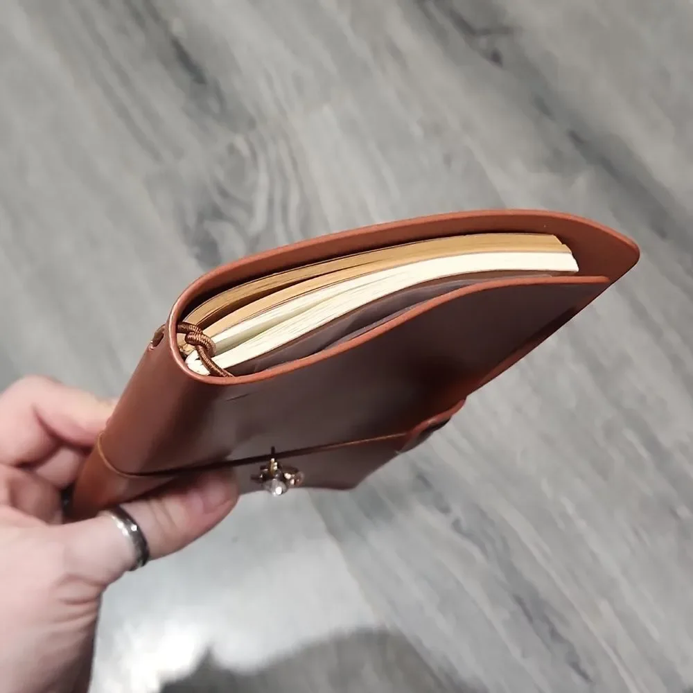 NWOT Leather Planner Journal